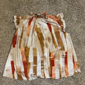 Business Casual Multicolor Top